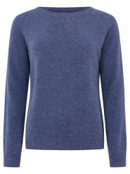 Zwillingsherz Kaszmirowy sweter w kolorze niebieskim rozmiar: S. Niebieskie swetry Zwillingsherz, s, bez wzorów, z kaszmiru, bez ramiączek. Za 413.45 zł.