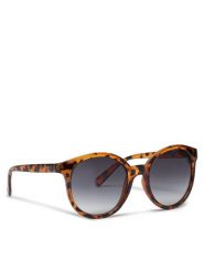 Vans Okulary przeciwsłoneczne Rise And Shine Sunglasses VN000HEE1611 Brązowy. Brązowe okulary przeciwsłoneczne Vans, bez wzorów, z tworzywa sztucznego. Za 79.99 zł.