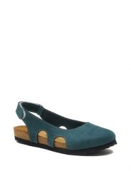 Comfortfusse Skórzane baleriny w kolorze niebieskim rozmiar: 41. Niebieskie baleriny Comfortfüße, bez wzorów, ze skóry, bez obcasa, bez zapięcia. Za 165.71 zł.