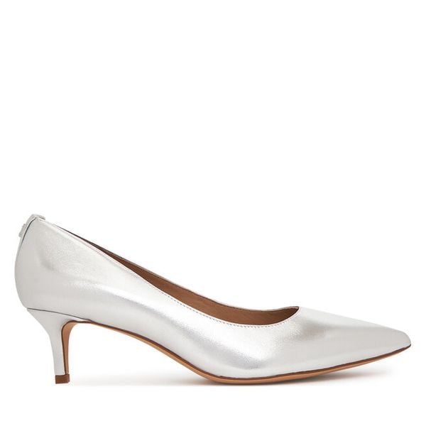 Szpilki LAUREN RALPH LAUREN. Szare szpilki Lauren Ralph Lauren, bez wzorów, bez obcasa, na szpilce, bez zapięcia. Za 409.99 zł.