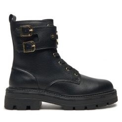 Botki Liu Jo. Czarne botki Liu Jo, bez wzorów, bez obcasa, na płaskiej podeszwie, bez zapięcia. Za 649.99 zł.