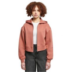 Damska kurtka oversize zapinana na zamek court oversize femme Urban Classics. Brązowe kurtki Urban Classics, bez wzorów, bez kaptura. Za 229.00 zł.