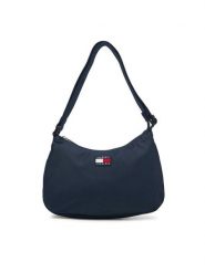 Tommy Jeans Torebka Tjw Ess Daily Shoulder Bag AW0AW17888 Granatowy. Niebieskie torebki klasyczne Tommy Jeans, bez wzorów, z jeansu, bez dodatków. Za 209.99 zł.