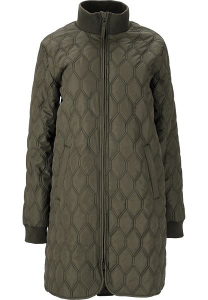 Damska kurtka pikowana Whistler Nellye. Niebieskie kurtki WHISTLER, l, bez wzorów, z materiału, eleganckie, bez kaptura. Za 306.00 zł.
