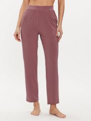 Calvin Klein Underwear Spodnie dresowe 000QS7145E Różowy Relaxed Fit. Czerwone piżamy Calvin Klein Underwear, bez wzorów, z dresówki. Za 159.99 zł.