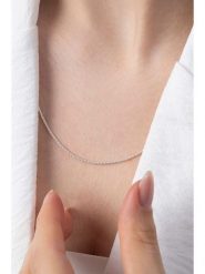 Lodie Silver Srebrny naszyjnik rozmiar: onesize. Szare naszyjniki Lodie Silver, z materiału, srebrne. Za 139.54 zł.