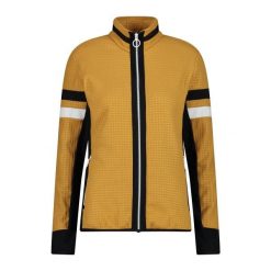 Damska polarowa kurtka turystyczna CMP. Białe kurtki narciarskie CMP, na zimę, bez wzorów, z polaru, bez kaptura, narciarskie. Za 469.65 zł.