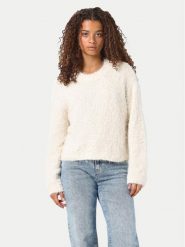 Noisy May Sweter Sassy 27029424 Beżowy Relaxed Fit. Brązowe swetry Noisy May, m, bez wzorów, z syntetyku, bez ramiączek. Za 89.99 zł.
