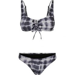 Bikini Damskie Tie Dye Lace Up Bikini. Białe bikini Urban Classics, bez wzorów. Za 137.99 zł.