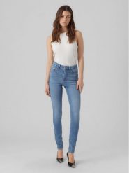 Vero Moda Jeansy Sophia 10278955 Niebieski Skinny Fit. Niebieskie jeansy Vero Moda, l, bez wzorów, z bawełny. Za 129.99 zł.