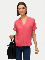 Vero Moda Bluzka Beauty 10279697 Różowy Regular Fit. Czerwone bluzki Vero Moda, s, bez wzorów, z wiskozy, bez kołnierzyka, bez ramiączek. Za 109.99 zł.