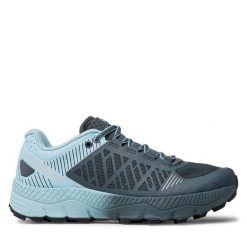 Buty do biegania Scarpa. Szare buty treningowe Scarpa, bez wzorów, bez zapięcia, do biegania. Za 629.99 zł.