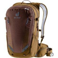 Plecak na rower damski Deuter Compact EXP 12 SL - raisin/almond. Brązowe plecaki Deuter, bez wzorów, bez dodatków. Za 381.99 zł.
