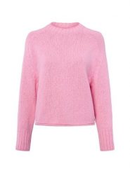 Marc O'Polo Sweter z dzianiny Kobiety różowy, XL. Czerwone swetry Marc O'Polo, xl, bez wzorów, z bawełny, bez ramiączek. Za 549.95 zł.