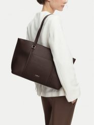MEXX Torebka CEO-MEXX-L-010-10 Brązowy. Brązowe shopper bag Mexx, bez wzorów, ze skóry, bez dodatków. Za 249.99 zł.