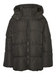 Vero Moda Kurtka pikowana w kolorze antracytowym rozmiar: XS. Czarne kurtki Vero Moda, xs, bez wzorów, bez kaptura. Za 199.95 zł.
