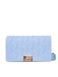 Valentino Torebka Jellies VBSA0Q09LOG Niebieski. Niebieskie listonoszki Valentino, bez wzorów, ze skóry, bez dodatków. Za 479.99 zł.