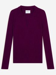 Perfect Cashmere Kaszmirowy sweter w kolorze fioletowym rozmiar: L. Różowe swetry Perfect Cashmere, l, bez wzorów, z kaszmiru, bez ramiączek. Za 543.99 zł.