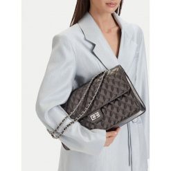 Torebka Badura. Szare torebki klasyczne Badura, bez wzorów, klasyczne, bez dodatków. Za 299.99 zł.