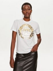 Just Cavalli T-Shirt 76PAHG12 Biały Regular Fit. Białe t-shirty Just Cavalli, s, bez wzorów, z bawełny, bez kołnierzyka, bez ramiączek. Za 359.99 zł.