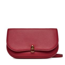 Torebka Coccinelle. Czerwone listonoszki Coccinelle, bez wzorów, bez dodatków. Za 759.99 zł.