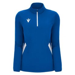 Damska bluza rozpinana 1/4 Macron Maria. Białe bluzy Macron, bez wzorów, z dresówki, sportowe, bez ramiączek, bez kaptura. Za 220.50 zł.