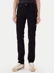 Wrangler Jeansy Piper 112372997 Czarny Slim Fit. Czarne jeansy Wrangler, bez wzorów, z bawełny. Za 339.99 zł.
