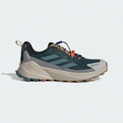 Buty Terrex Trailmaker 2 GORE-TEX Speed Lace Hiking. Niebieskie buty trekkingowe adidas, z gore-texu, bez zapięcia. Za 569.00 zł.