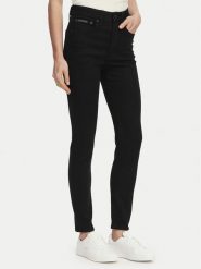 Calvin Klein Jeans Jeansy Classic LV047F488G Czarny Skin Fit. Czarne jeansy Calvin Klein Jeans, bez wzorów, z bawełny. Za 409.99 zł.