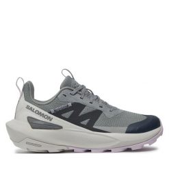 Trekkingi Salomon. Szare buty trekkingowe Salomon, bez zapięcia. Za 459.99 zł.