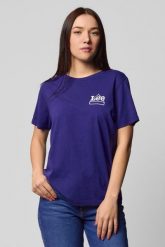 LEE MINI LOGO TEE DAMSKI T-SHIRT KOSZULKA Z KRÓTKIM RĘKAWEM BLUEPRINT L44KEPLH 112109916. T-shirty Lee, l, bez wzorów, bez kołnierzyka, bez ramiączek. W wyprzedaży za 39.99 zł.