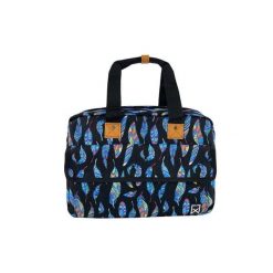 Torba na bagażnik rowerowy Willex Shopper Flying High. Niebieskie shopper bag Willex, bez wzorów, sportowe, bez dodatków. Za 355.00 zł.
