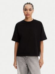 Armani Exchange T-Shirt XW000514 AF11930 UC001 Czarny Relaxed Fit. Czarne t-shirty Armani Exchange, s, bez wzorów, z bawełny, bez kołnierzyka, bez ramiączek. Za 279.99 zł.