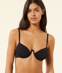 Volupte Soutien-Gorge Coques Fines Détails Liens - 70B - Czarny - Etam. Czarne biustonosze Etam, bez wzorów. Za 179.90 zł.