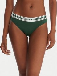 Lacoste Figi klasyczne 8F1333 Zielony. Zielone figi Lacoste, bez wzorów, z bawełny. Za 129.99 zł.