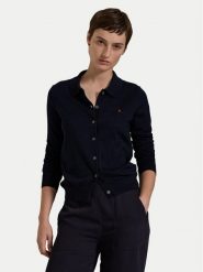 Polo Ralph Lauren Kardigan 211959285001 Granatowy Slim Fit. Niebieskie swetry Polo Ralph Lauren, xl, bez wzorów, z bawełny, bez ramiączek. Za 489.99 zł.
