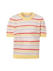 Nümph Sweter z krótkim rękawem - NUNancy Kobiety Bawełna (100%) żółty, XXL. Żółte swetry Nümph, na lato, xxl, bez wzorów, z bawełny, eleganckie, bez ramiączek. Za 139.95 zł.