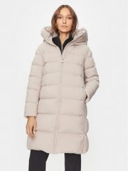 Hetregó Kurtka puchowa Lena 8K697 23WD10 Beżowy Regular Fit. Brązowe kurtki HETREGO, na zimę, bez wzorów, ze lnu, bez kaptura. Za 1,399.00 zł.