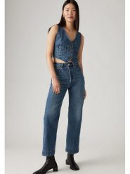 Levi's Dżinsy - Regular fit - w kolorze niebieskim rozmiar: W28/L27. Niebieskie jeansy Levi's, l, bez wzorów, z podwyższonym stanem. Za 250.35 zł.