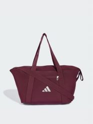 Adidas Torebka Sport Bag KV0512 Bordowy. Czerwone shopper bag adidas, bez wzorów, z materiału, sportowe, bez dodatków. Za 149.99 zł.