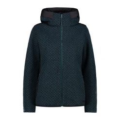 Damska kurtka z kapturem CMP. Czarne kurtki CMP, bez wzorów, z kapturem. Za 705.15 zł.