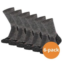 Skarpety turystyczne dla dorosłych Xtreme Wełna Merino, 6 szt. Brązowe skarpetki XTREME SOCKSWEAR, bez wzorów, z wełny. Za 203.99 zł.