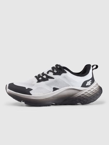 4F Buty do biegania Freemove Mesh damskie - białe 37. Białe buty do biegania 4f, bez wzorów, z meshu, bez zapięcia, do biegania. Za 329.99 zł.