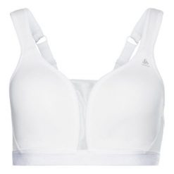 Soutien-Gorge de Sport Odlo High. Białe biustonosze sportowe ODLO, bez wzorów, do biegania. W wyprzedaży za 217.60 zł.
