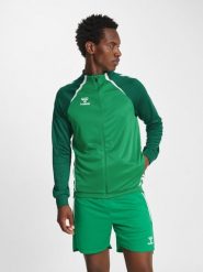 Bluza dresowa zapinana na zamek błyskawiczny Hummel Lead 2.0. Białe bluzy Hummel, xl, bez wzorów, z dresówki, bez ramiączek, bez kaptura. Za 286.00 zł.