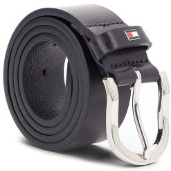 Pasek Damski Tommy Hilfiger. Niebieskie paski Tommy Hilfiger, bez wzorów. Za 149.99 zł.