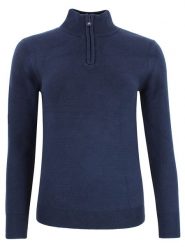 Peak Mountain Sweter "Acharlito" w kolorze granatowym rozmiar: L. Niebieskie swetry Peak Mountain, l, bez wzorów, bez ramiączek. Za 217.99 zł.