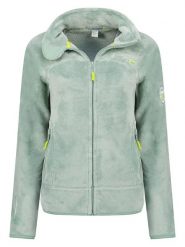 Geographical Norway Kurtka polarowa "Upaline" w kolorze miętowym rozmiar: M. Zielone kurtki Geographical Norway, m, bez wzorów, z polaru, bez kaptura. Za 96.14 zł.