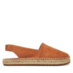 Espadryle Marc O'Polo. Brązowe espadryle Marc O'Polo, bez wzorów, bez obcasa. Za 349.99 zł.