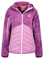 Geographical Norway Kurtka polarowa "Trema" w kolorze fioletowym rozmiar: XL. Różowe kurtki Geographical Norway, xl, bez wzorów, z polaru, bez kaptura. Za 148.61 zł.
